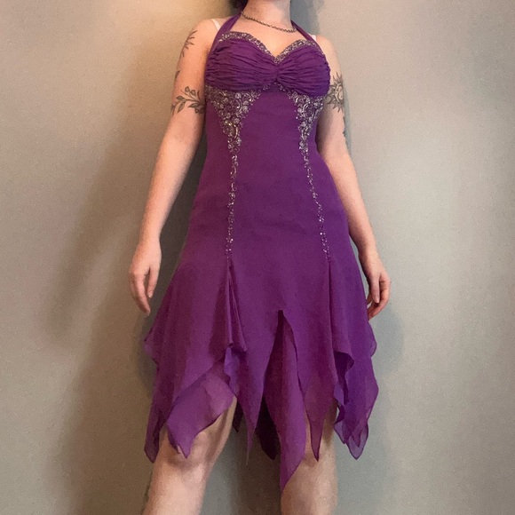 Y2K fairy 2000s beaded dress - Picture 9 of 15